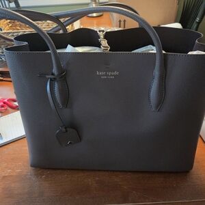 Kate Spade Dark Beige Leather Tote